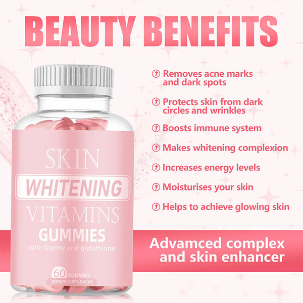 Beauty and Brightening Glutathione Gummies - happyshop365247