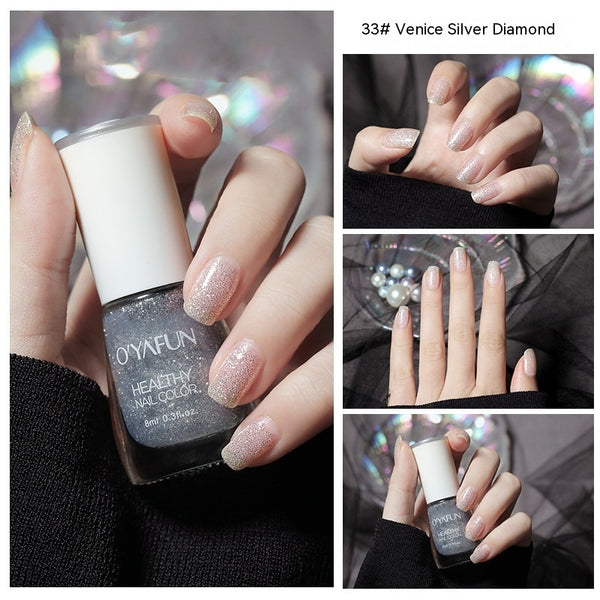Nail Polish New Water-based Long-lasting Quick-drying Transparent - happyshop365247