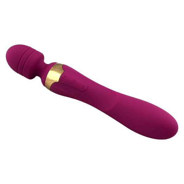 Female Adult Sex Products Double-Headed Vibrating Massage Stick Av Stick Erotic Tease G-Spot Stimulation - happyshop365247