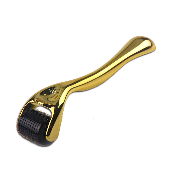 540 Roller Gold Handle Titanium Stainless Steel Import Beauty Instrument Pack - happyshop365247
