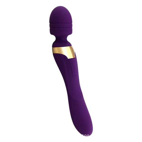 Female Adult Sex Products Double-Headed Vibrating Massage Stick Av Stick Erotic Tease G-Spot Stimulation - happyshop365247
