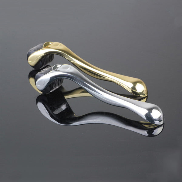 540 Roller Gold Handle Titanium Stainless Steel Import Beauty Instrument Pack - happyshop365247