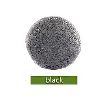 Natural Round Shap Konjac Sponge Face Cleaning Sponge - happyshop365247