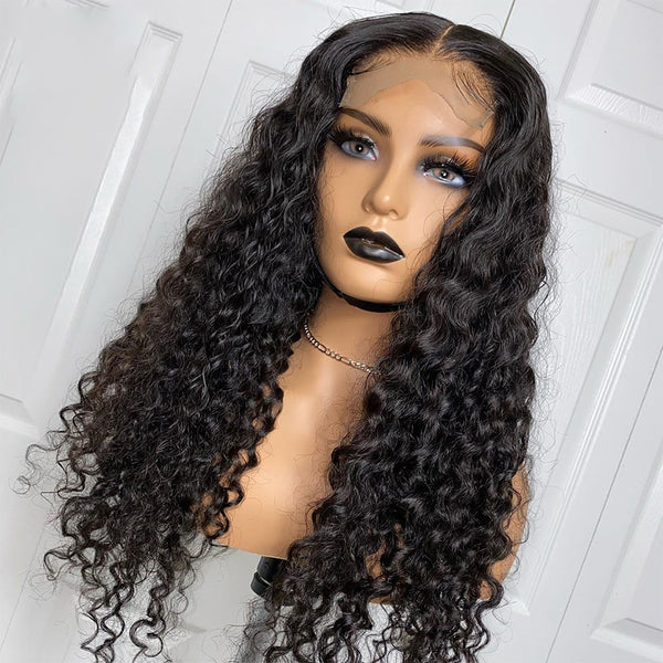 Human Hair With Small Curly Hair And Long Hair Sets - happyshop365247