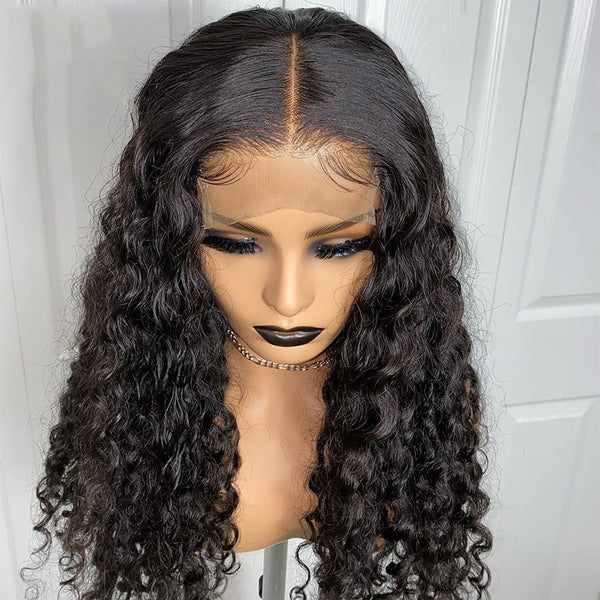 Human Hair With Small Curly Hair And Long Hair Sets - happyshop365247