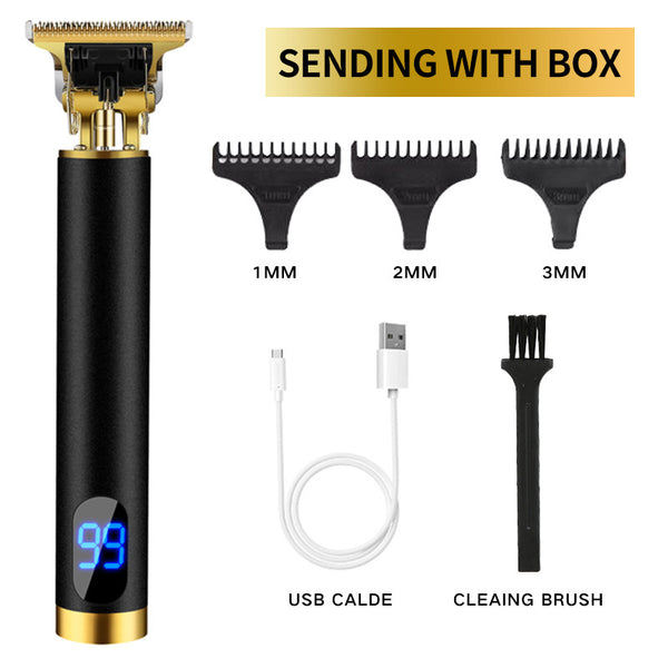 Electric Hair Clipper, Electric Hair Clipper, Oil Head Engraving Razor - happyshop365247