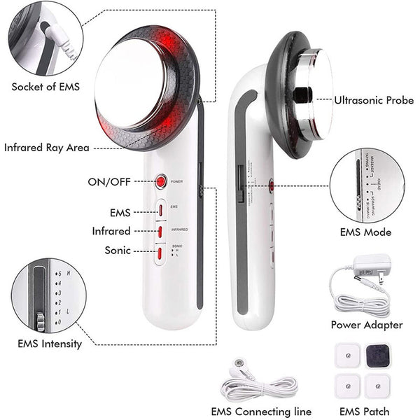 Three-in-one Slimming Instrument Massage Beauty Instrument - happyshop365247