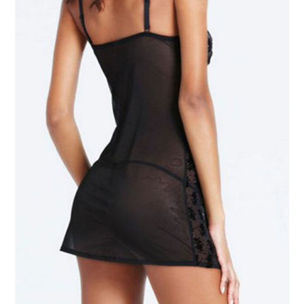 Rose Pattern Lingerie Lace Temptation Lingerie - happyshop365247