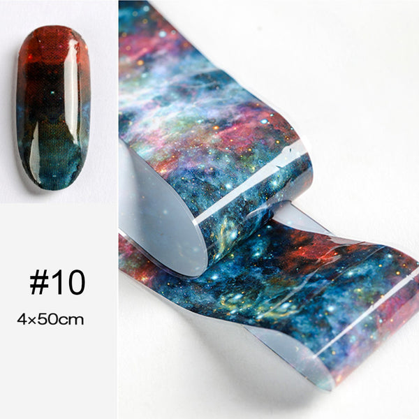 Popular Nail Applique Retro Night Starry Sky Starry Paper - happyshop365247