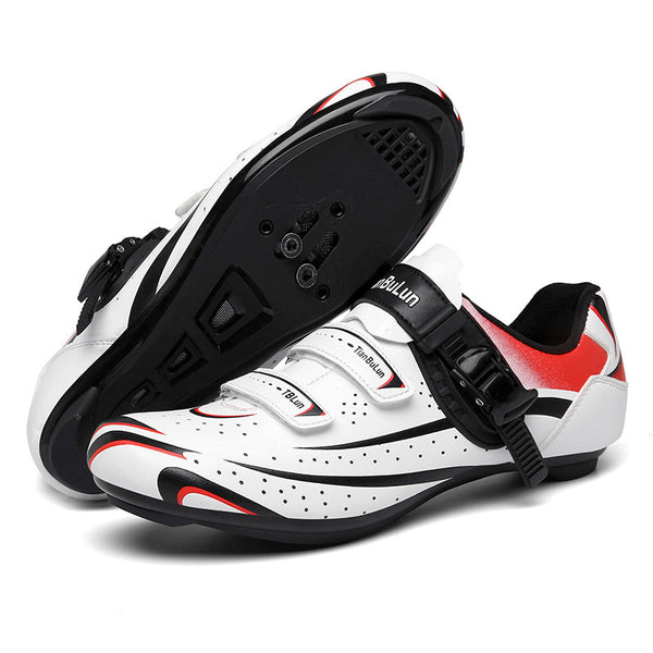 Outdoor Non-lock Cycling Shoes, Rubber Sole Men And Women Couple All-terrain Cycling Shoes - happyshop365247