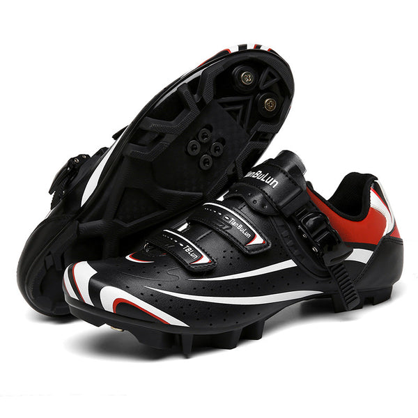 Outdoor Non-lock Cycling Shoes, Rubber Sole Men And Women Couple All-terrain Cycling Shoes - happyshop365247