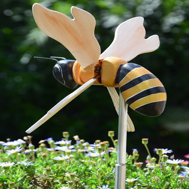 Bee Garden Wind Turn Decorations