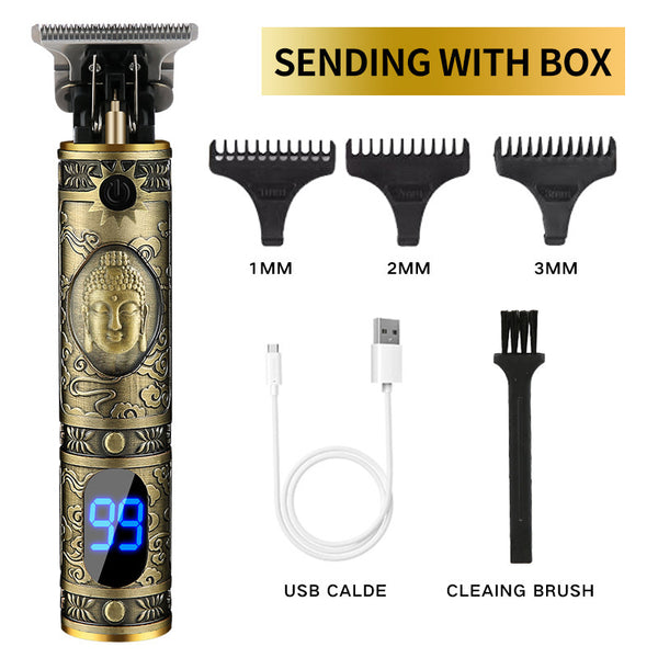 Electric Hair Clipper, Electric Hair Clipper, Oil Head Engraving Razor - happyshop365247