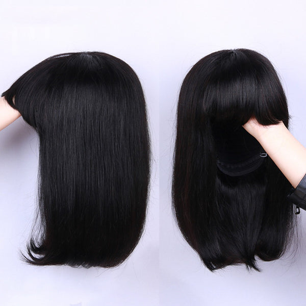 Unice Hair Full Machine Human Hair Wigs For Black Women - happyshop365247