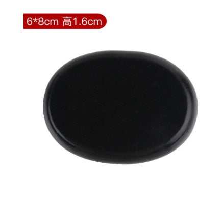 Beauty SPA Health Massage Energy Stone Natural Volcanic Hot Stone Back Essential Oil Massage Hot Stone - happyshop365247