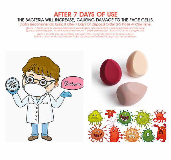 5 pack mini beauty eggs - happyshop365247