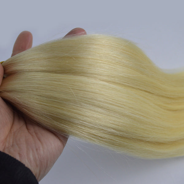 Fashion Straight Hair Reality Wig Hair Extension Hair Tress - happyshop365247