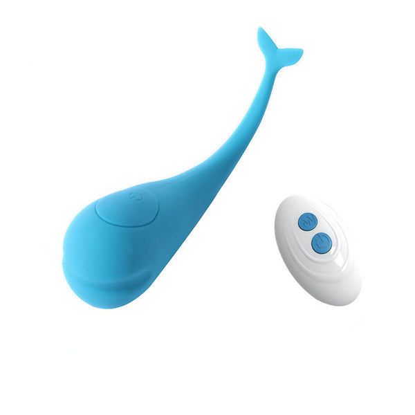 New APP Remote Small Whale Jumping Egg Invisible Wear Strong Vibration Massage Prostate Couples Adult Products - happyshop365247
