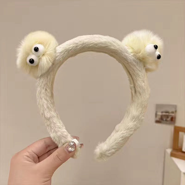 Cute Face Wash Hair Bands Female Cartoon Headwear Hair Band Headband Apply - happyshop365247