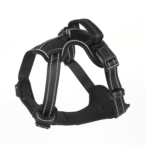 Dog Harness No Pull Breathable Reflective Pet Harness Vest - happyshop365247