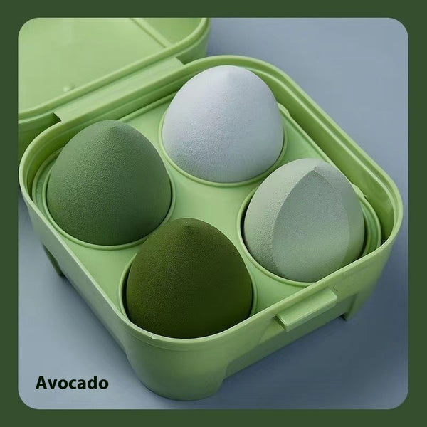 Cosmetic Egg Powder Puff Cushion Super Soft Smear-proof Beauty Blender Studio Sponge Egg - happyshop365247