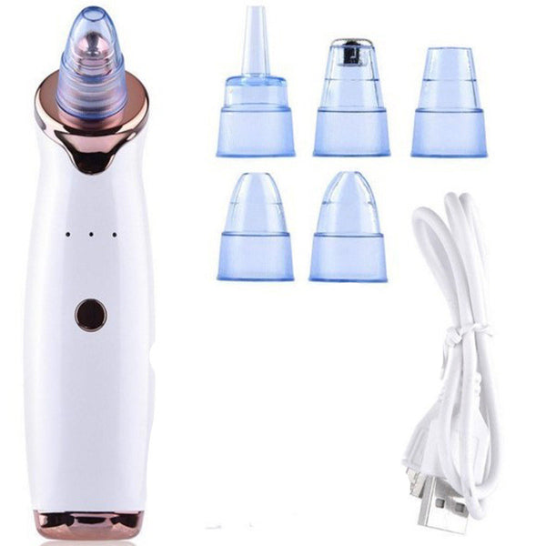 Blackhead Instrument Electric Suction Facial Washing Instrument Beauty Acne Cleaning Blackhead Suction Instrument - happyshop365247