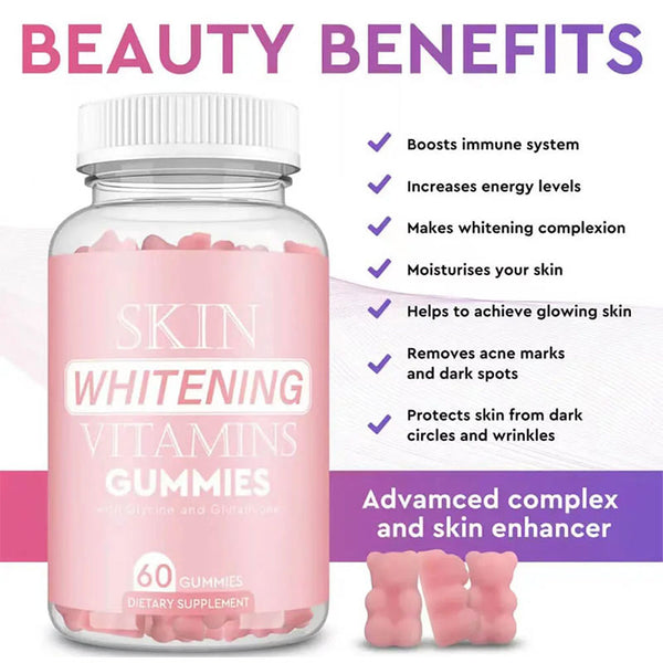Beauty and Brightening Glutathione Gummies - happyshop365247