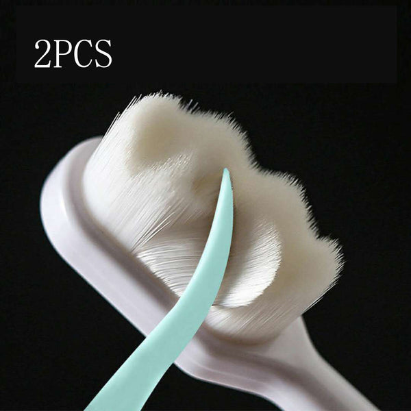 Ultra-fine Toothbrush Super Soft Bristle Deep Cleaning Brush Portable For Oral Care Tools Teeth Care Oral Cleaning Travel - happyshop365247