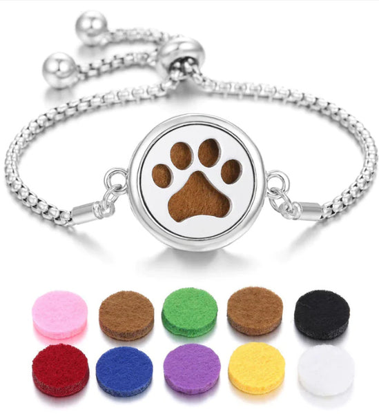 2024 New Kaleidoscope Aromatherapy Bracelet Perfume Essential Oil Diffuser Locket Bracelet Charms Women Aroma Diffuser Jewelry - happyshop365247