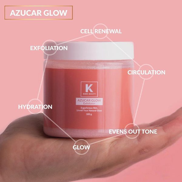 KOEC Facial Sugar Scrub Moisturizing Deep Cleansing Facial Exfoliator - happyshop365247