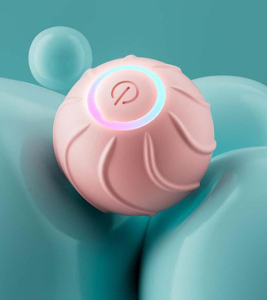 Smart Cat Toys Rolling Ball Pet Cat Owner Interactive Pets Toys Automatic Bouncing Ball USB Self Hi Teasing Kittens Jumping Ball - happyshop365247