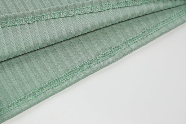 Women Stripe Knitted Women Sleeveless Mini Dress - happyshop365247