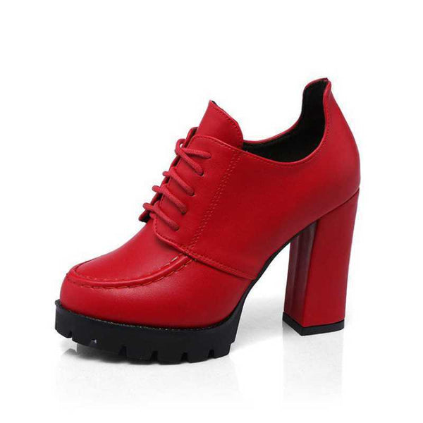 Women's Platform With Thick Heels And High Heels - happyshop365247