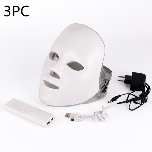 Beauty Instrument Beauty Skin Mask Instrument Seven-color Photon Rejuvenation - happyshop365247