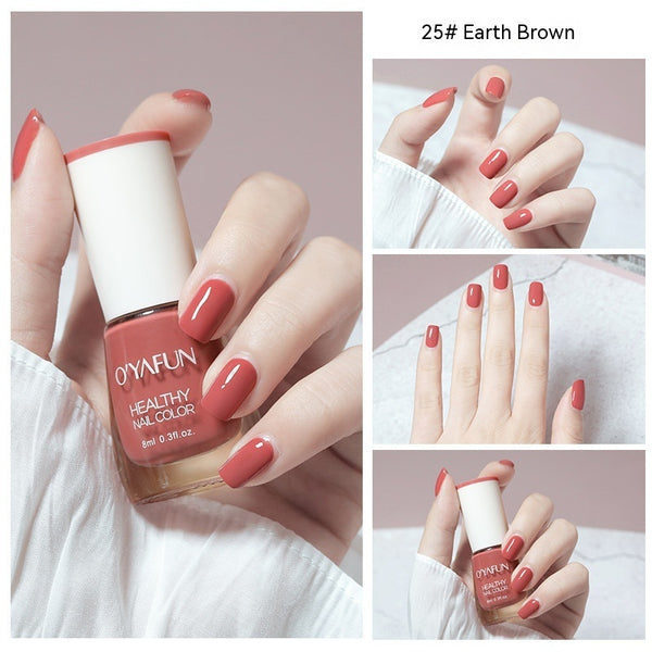 Nail Polish New Water-based Long-lasting Quick-drying Transparent - happyshop365247