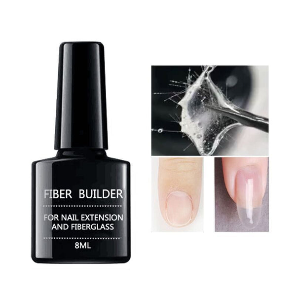 Fiber Bulider Nail Gel Quick Building Repair Broken Nails Soak Off UV Gel - happyshop365247