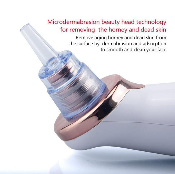 Blackhead Instrument Electric Suction Facial Washing Instrument Beauty Acne Cleaning Blackhead Suction Instrument - happyshop365247