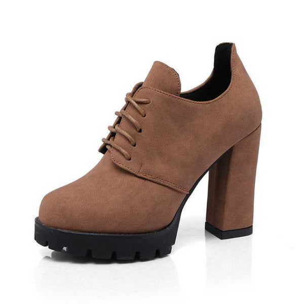 Women's Platform With Thick Heels And High Heels - happyshop365247