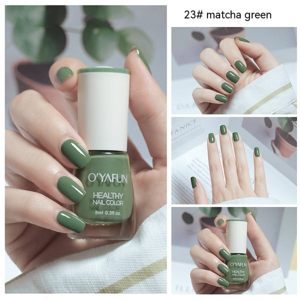 Nail Polish New Water-based Long-lasting Quick-drying Transparent - happyshop365247