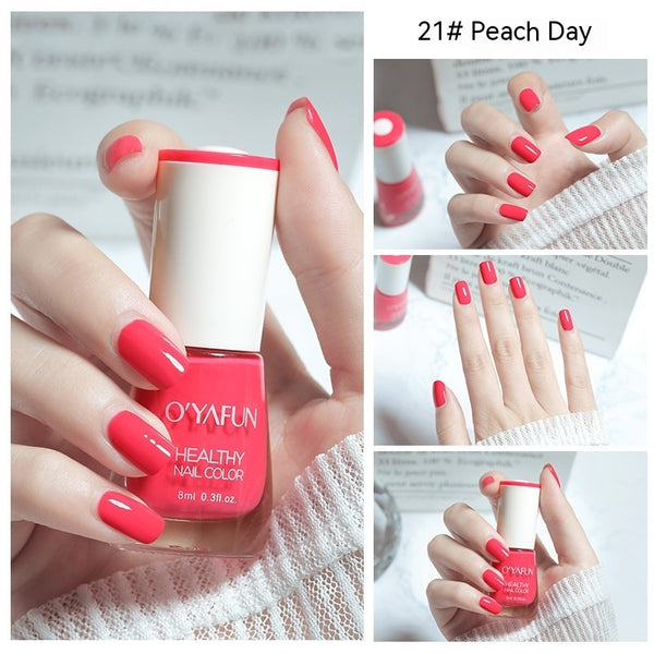 Nail Polish New Water-based Long-lasting Quick-drying Transparent - happyshop365247