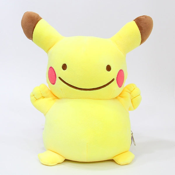 20cm Anime Pocket Animasl Ditto Pillow Cushion Transfer Pikachu Snorlax Squirtle Bulbasaur Stuffed Plush Dolls Toy Gift SA1947 - happyshop365247