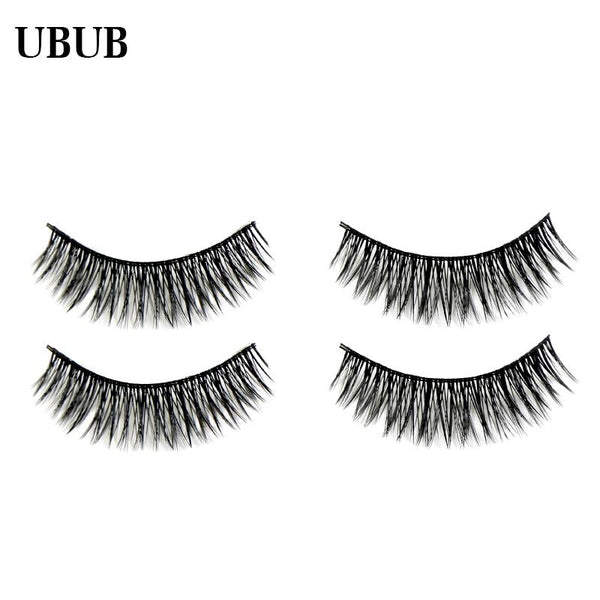 3 Pairs Professional Hand Made Soft Eyelash Charming Natural Long False Eyelashes Extensions Sexy Eye lashes Makeup Beauty Tools - happyshop365247