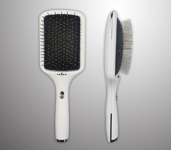 Wireless Charging Straight Hair Comb Negative Ion Blowing Vibration Beauty Supplies - happyshop365247
