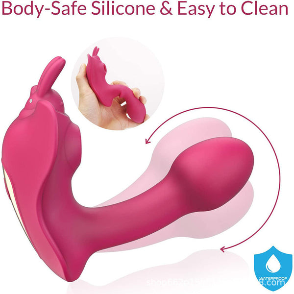 Dildo Female Butterfly Remote Control Wearing Out - happyshop365247