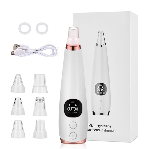 Blackhead Instrument Electric Suction Facial Washing Instrument Beauty Acne Cleaning Blackhead Suction Instrument - happyshop365247