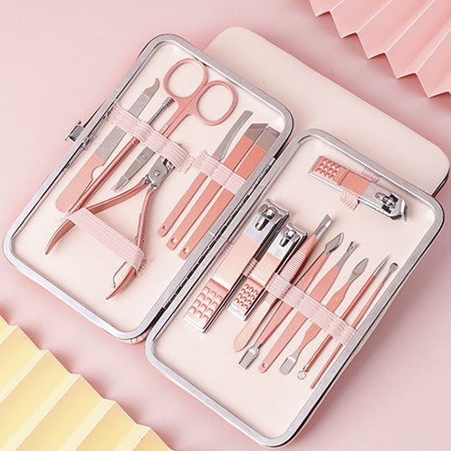 Nail set manicure set manicure pedicure scissors care tool - happyshop365247