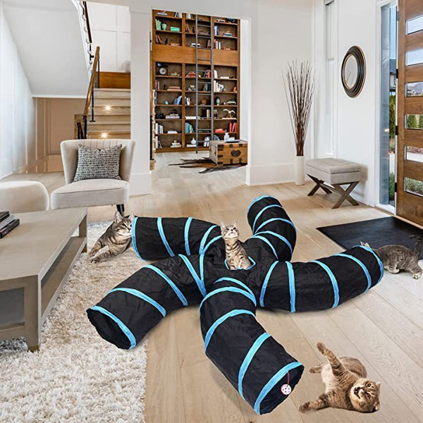 Tree Pattern Tunnel Pet Zhiyi Cat Toy Pets Supplies Dog Toys - happyshop365247