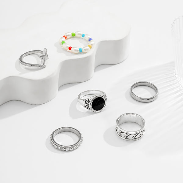 Fashion Versatile Pearl Ring - happyshop365247