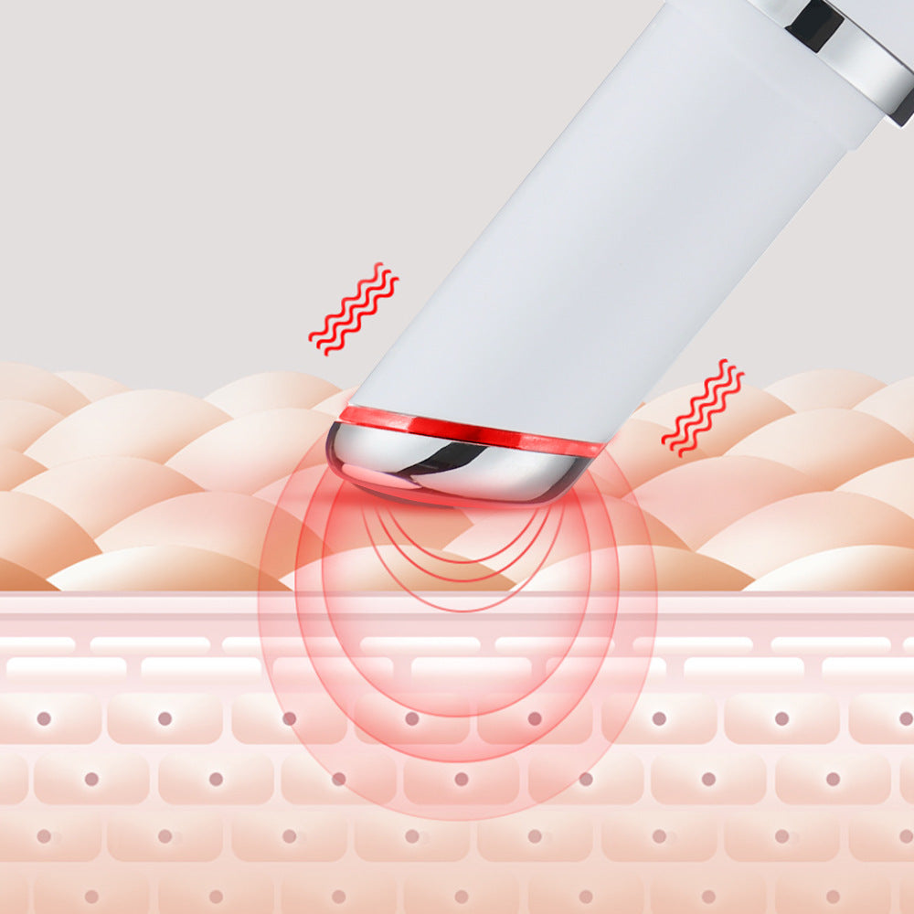 Red And Blue Eye Beauty Instrument Home Eye Beauty Instrument Heating Eye Massager Vibration Imported Beauty Instrument - happyshop365247