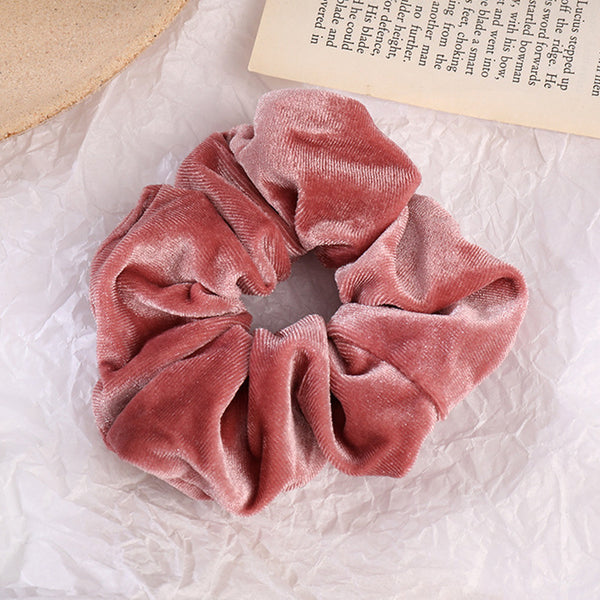 Flannel Hair Tie Hair Rope Amazon Velvet Fashion Ponytail Hair Accessories - happyshop365247
